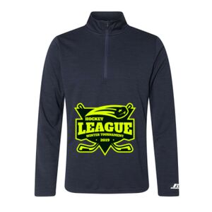 Men's Striated Quarter-Zip Pullover Thumbnail