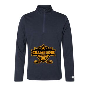 Men's Striated Quarter-Zip Pullover Thumbnail