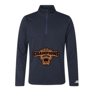 Men's Striated Quarter-Zip Pullover Thumbnail