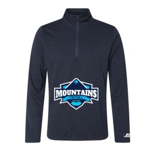 Men's Striated Quarter-Zip Pullover Thumbnail