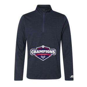 Men's Striated Quarter-Zip Pullover Thumbnail