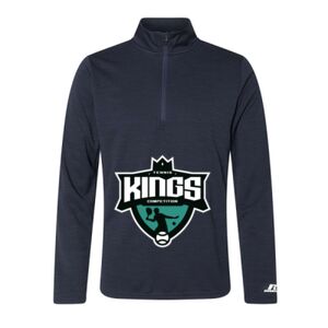 Men's Striated Quarter-Zip Pullover Thumbnail