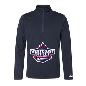 Men's Striated Quarter-Zip Pullover Thumbnail