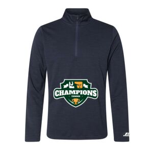 Men's Striated Quarter-Zip Pullover Thumbnail
