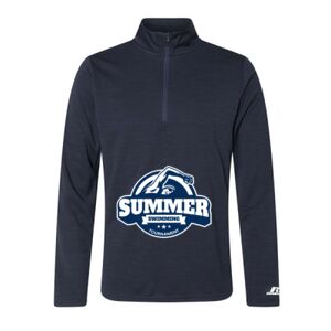 Men's Striated Quarter-Zip Pullover Thumbnail