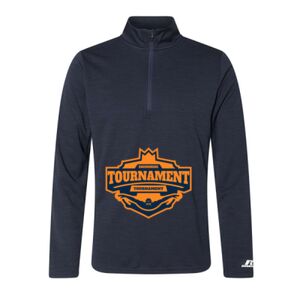 Men's Striated Quarter-Zip Pullover Thumbnail