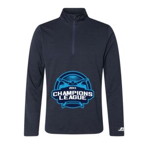 Men's Striated Quarter-Zip Pullover Thumbnail