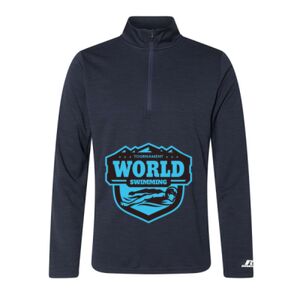 Men's Striated Quarter-Zip Pullover Thumbnail
