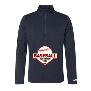 Men's Striated Quarter-Zip Pullover Thumbnail