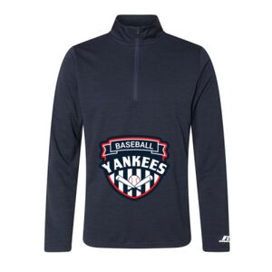 Men's Striated Quarter-Zip Pullover Thumbnail