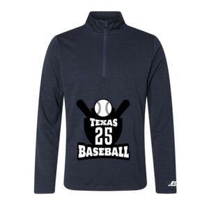 Men's Striated Quarter-Zip Pullover Thumbnail