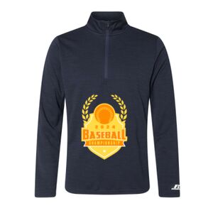 Men's Striated Quarter-Zip Pullover Thumbnail