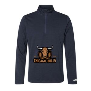 Men's Striated Quarter-Zip Pullover Thumbnail