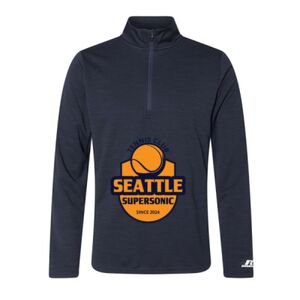 Men's Striated Quarter-Zip Pullover Thumbnail