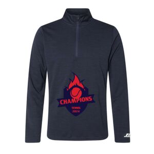 Men's Striated Quarter-Zip Pullover Thumbnail