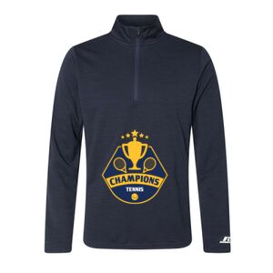 Men's Striated Quarter-Zip Pullover Thumbnail