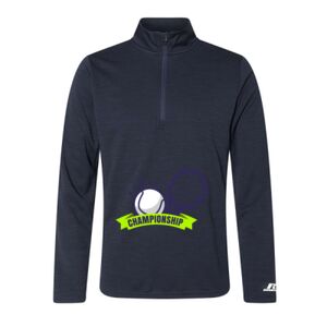 Men's Striated Quarter-Zip Pullover Thumbnail