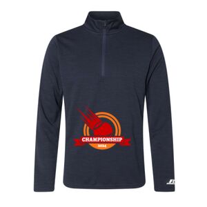 Men's Striated Quarter-Zip Pullover Thumbnail