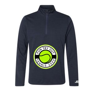 Men's Striated Quarter-Zip Pullover Thumbnail