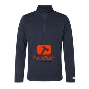 Men's Striated Quarter-Zip Pullover Thumbnail