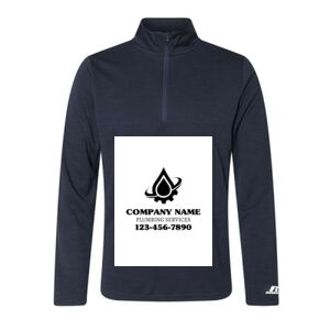 Men's Striated Quarter-Zip Pullover Thumbnail