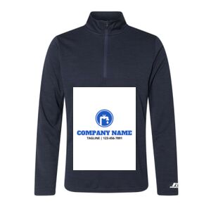 Men's Striated Quarter-Zip Pullover Thumbnail