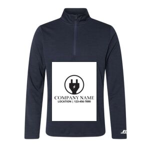 Men's Striated Quarter-Zip Pullover Thumbnail