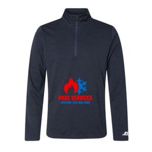 Men's Striated Quarter-Zip Pullover Thumbnail