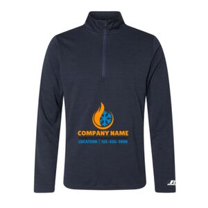 Men's Striated Quarter-Zip Pullover Thumbnail