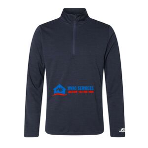 Men's Striated Quarter-Zip Pullover Thumbnail