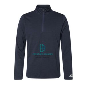 Men's Striated Quarter-Zip Pullover Thumbnail