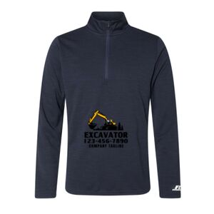 Men's Striated Quarter-Zip Pullover Thumbnail
