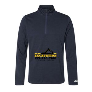 Men's Striated Quarter-Zip Pullover Thumbnail
