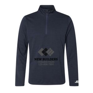 Men's Striated Quarter-Zip Pullover Thumbnail