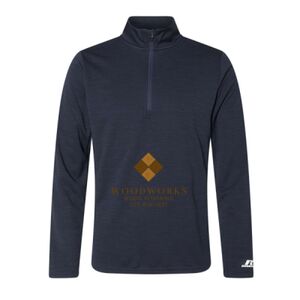 Men's Striated Quarter-Zip Pullover Thumbnail