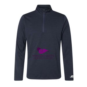 Men's Striated Quarter-Zip Pullover Thumbnail