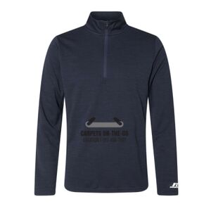 Men's Striated Quarter-Zip Pullover Thumbnail