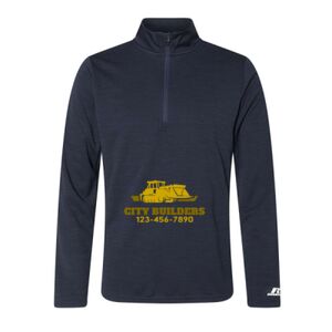 Men's Striated Quarter-Zip Pullover Thumbnail