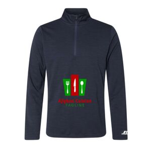 Men's Striated Quarter-Zip Pullover Thumbnail
