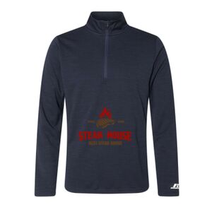 Men's Striated Quarter-Zip Pullover Thumbnail