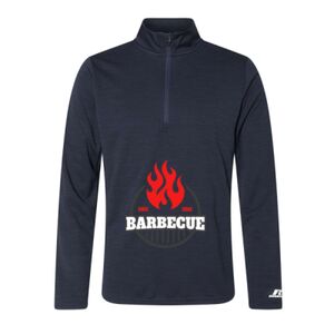 Men's Striated Quarter-Zip Pullover Thumbnail