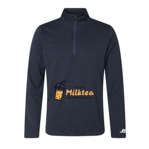 Men's Striated Quarter-Zip Pullover Thumbnail