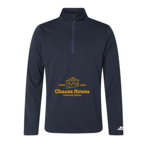 Men's Striated Quarter-Zip Pullover Thumbnail