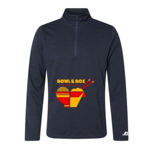 Men's Striated Quarter-Zip Pullover Thumbnail