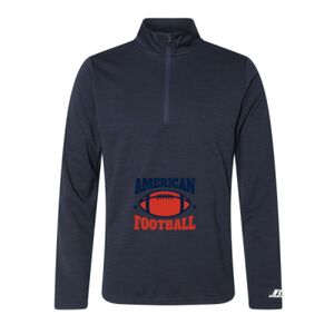 Men's Striated Quarter-Zip Pullover Thumbnail