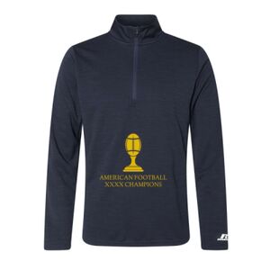 Men's Striated Quarter-Zip Pullover Thumbnail