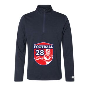 Men's Striated Quarter-Zip Pullover Thumbnail