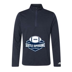 Men's Striated Quarter-Zip Pullover Thumbnail