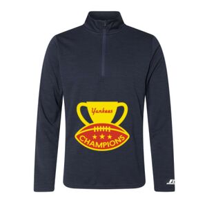 Men's Striated Quarter-Zip Pullover Thumbnail