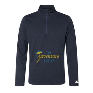 Men's Striated Quarter-Zip Pullover Thumbnail